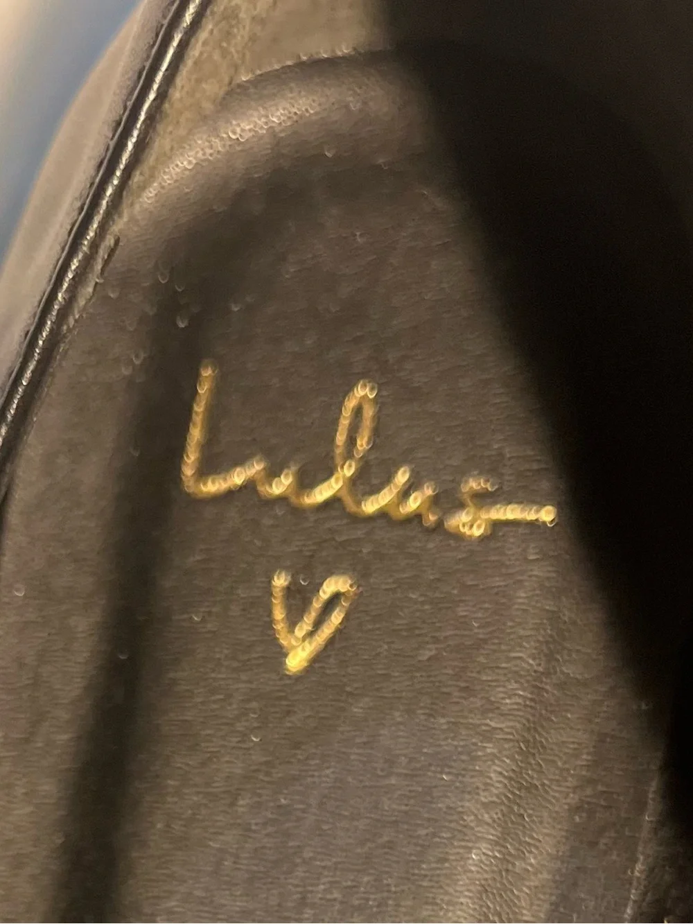 Lulu's Black Leather Pointed-Toe Loafers